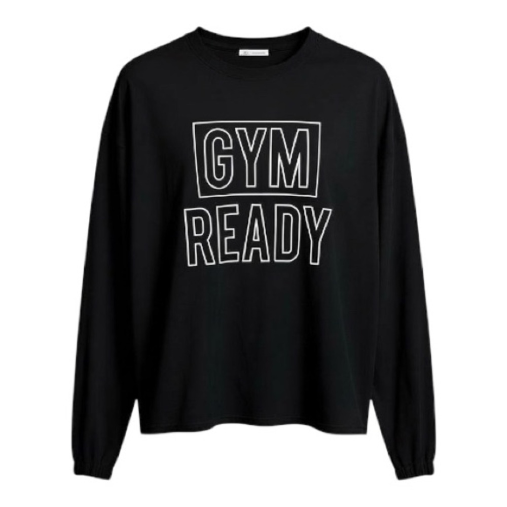 Domyos Black “Gym Ready” V Neck Top‎